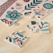 Puzzle “Renne de Noël“ (Seite)