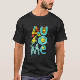 Puzzle Ribbon Ausome Autismus Kinderautismus Bewus T-Shirt