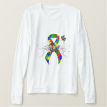 Puzzle Ribbon Butterfly