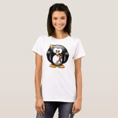 Puzzle Ribbon Penguin T-Shirt (Vorne ganz)