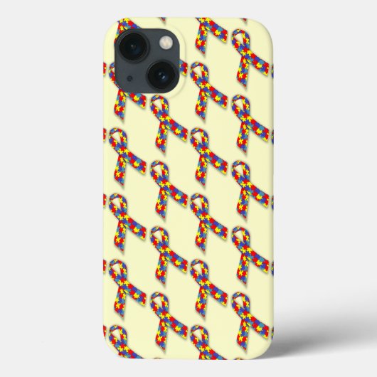 Puzzle Ribbons Case-Mate iPhone Hülle (Rückseite)