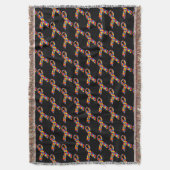 Puzzle Ribbons gepolstertes Muster Decke (Vorderseite Vertikal)