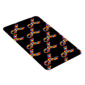 Puzzle Ribbons Magnet (Rechte Seite)