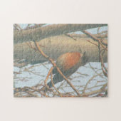 Puzzle - Robin in Tree (Horizontal)