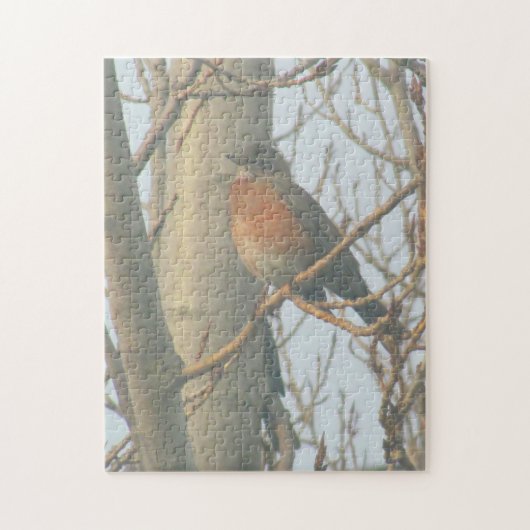 Puzzle - Robin in Tree (Vertikal)