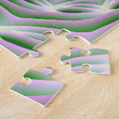 Puzzle Rosa und Grüner Vortex (Seite)