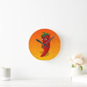 Puzzle Runde Wanduhr (Zuhause)