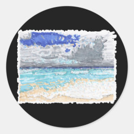 Puzzle Runder Aufkleber