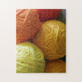 Puzzle - Säcke aus Garn (Vertikal)