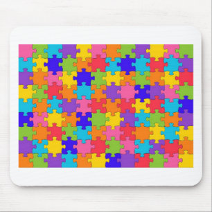 Puzzle-Sammlung Mousepad