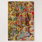 Puzzle santa globes (Vertikal)