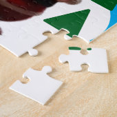 Puzzle - Santa Mouse im Winter (Seite)