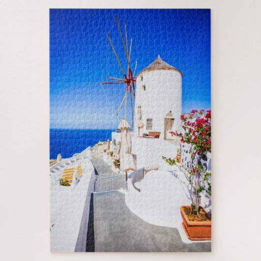 Puzzle Santorini Griechenland (Vertikal)