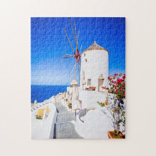 Puzzle Santorini Griechenland (Vertikal)