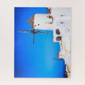 Puzzle Santorini in Griechenland (Vertikal)