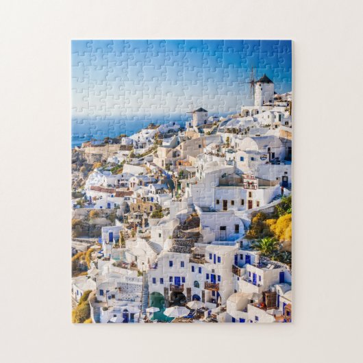 Puzzle Santorini Oia (Vertikal)