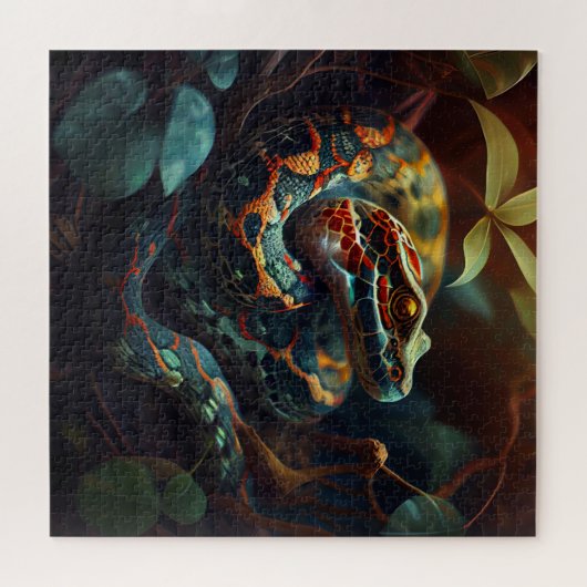 Puzzle Schlange (Horizontal)