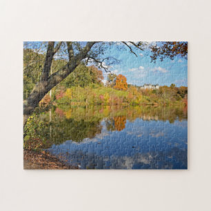 Puzzle - See im Herbst