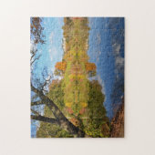 Puzzle - See im Herbst (Vertikal)