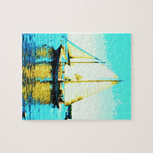 Puzzle Segeln Schooner (Horizontal)
