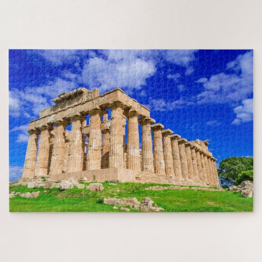 Puzzle Selinunte Tempel auf Sizilien (Horizontal)