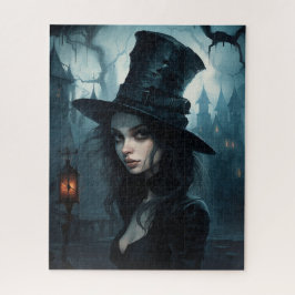 Puzzle Shadows of the Mysterious Woman