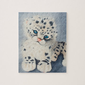 Puzzle Snow Leopard