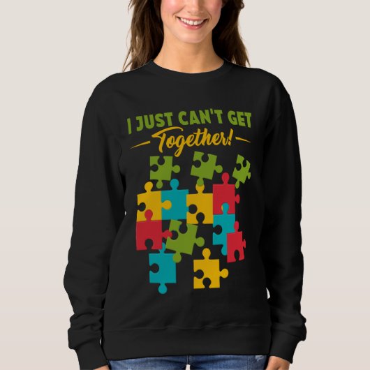 Puzzle Solving Puzzles Hobby Crossword   6 Sweatshirt (Vorderseite)