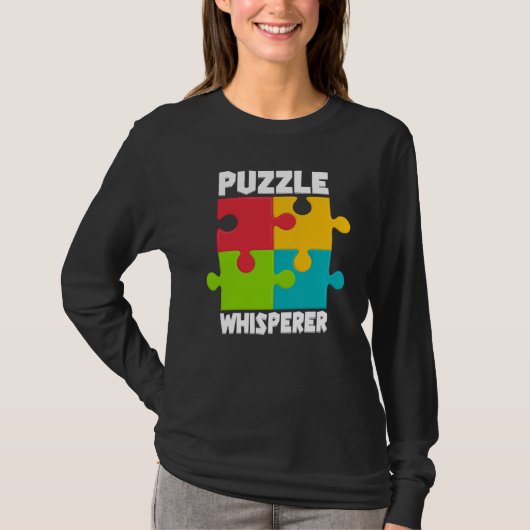 Puzzle Solving Puzzles Hobby Crossword   7 T-Shirt (Vorderseite)