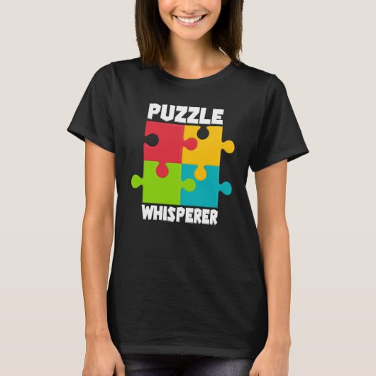 Puzzle Solving Puzzles Hobby Crossword   7 T-Shirt (Vorderseite)