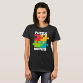 Puzzle Solving Puzzles Hobby Crossword   7 T-Shirt (Vorne ganz)