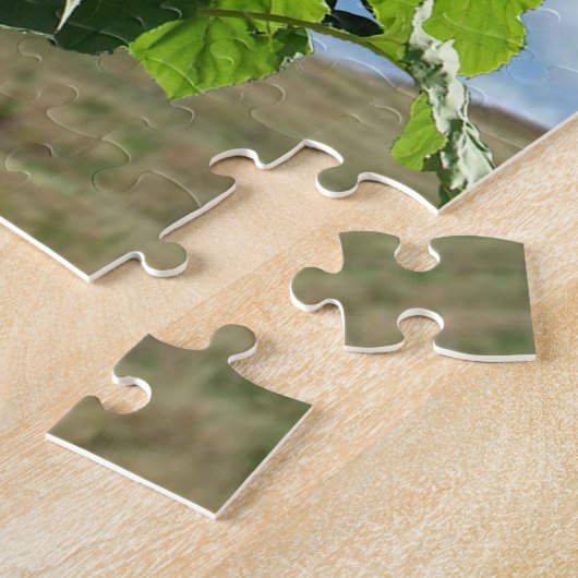 Puzzle - Sonnenblume auf einem Hügel v.2 (Seite)