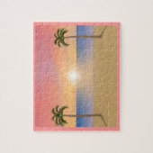 Puzzle: Sonnenuntergang / Sonnenaufgang Beach Szen Puzzle (Vertikal)
