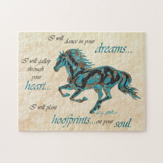 Puzzle Southwest Horse Jigsaw (Horizontal)