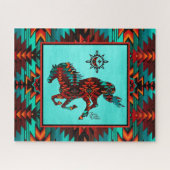 Puzzle Southwest Horse Jigsaw (Horizontal)