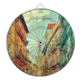 Puzzle Spanien Stadt Toledo Dartscheibe (vorne)
