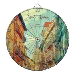 Puzzle Spanien Stadt Toledo Dartscheibe