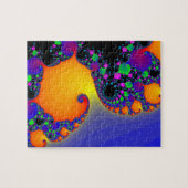 Puzzle: Spirale Fraktal Design Puzzle (Horizontal)