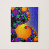 Puzzle: Spirale Fraktal Design Puzzle (Vertikal)