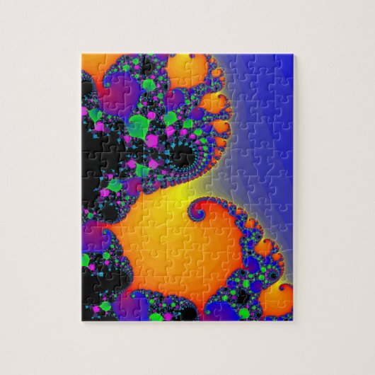 Puzzle: Spirale Fraktal Design Puzzle (Vertikal)