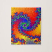 Puzzle: Spirale Fraktal Design Puzzle (Vertikal)