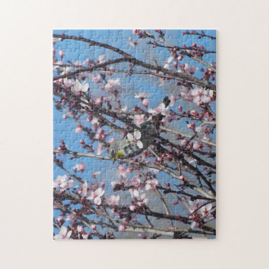 Puzzle - Springtime-Sparrow (Vertikal)