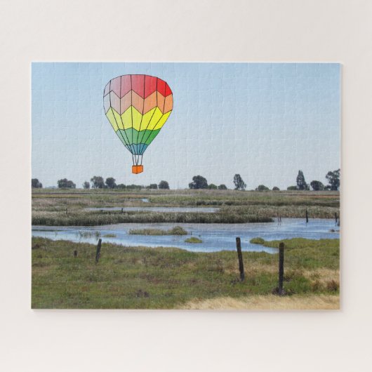 Puzzle - steil über Marshland (Horizontal)