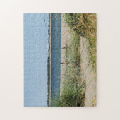 Puzzle Strand mit Dünen (Vertikal)