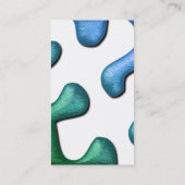 Puzzle-Stück-Visitenkarte Visitenkarte (Rückseite)