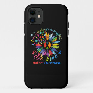 Puzzle Sunflower Be Kind Autism Awareness Support Case-Mate iPhone Hülle