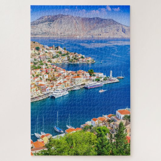 Puzzle Symi Griechenland (Vertikal)