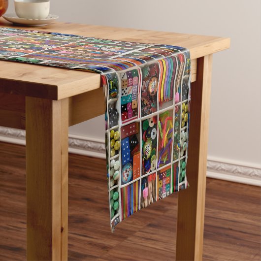 Puzzle Table Runner Kurzer Tischläufer (Beispiel)