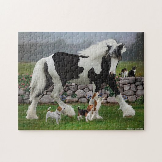 Puzzle "Tamlin & The Pups" (Horizontal)