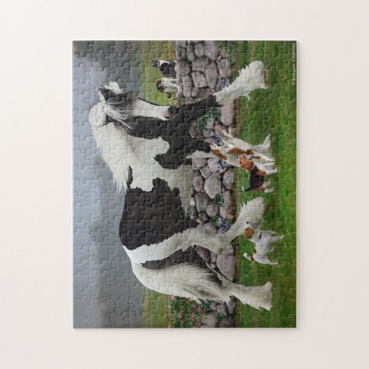 Puzzle "Tamlin & The Pups" (Vertikal)